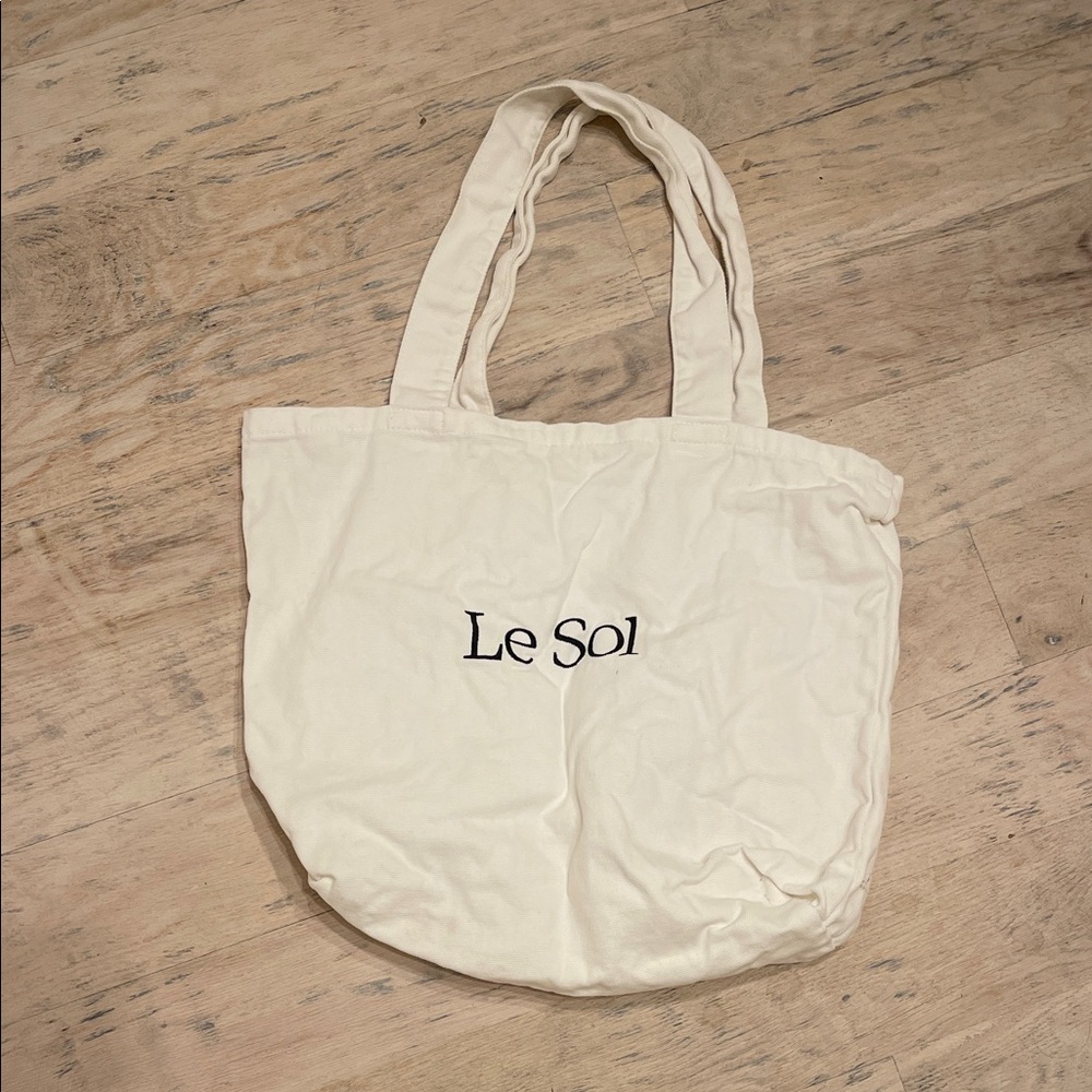 Cream Tote Bag